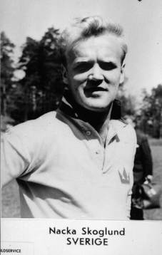 Fotboll, VM, 1958, Souvenir. Lennart Nacka Skoglund