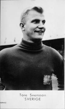 Fotboll, VM, 1958, Souvenir. Tore Svensson