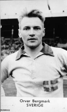 Fotboll, VM, 1958, Souvenir. Orvar Bergmark