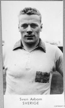 Fotboll, VM, 1958, Souvenir. Sven Axbom