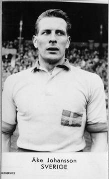 Fotboll, VM, 1958, Souvenir. Åke Johansson