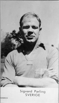 Fotboll, VM, 1958, Souvenir. Sigvard Parling