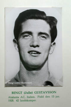 Fotboll, VM, 1958, Souvenir. Bengt Julle Gustavsson