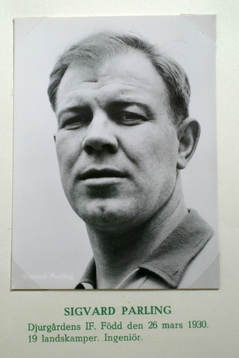 Fotboll, VM, 1958, Souvenir. Sigvard Parling