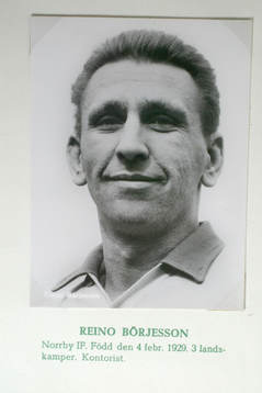 Fotboll, VM, 1958, Souvenir. Reino Börjesson