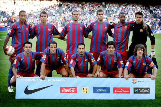 Fotboll, Spansk Liga, Primera Division, Ronaldinho,