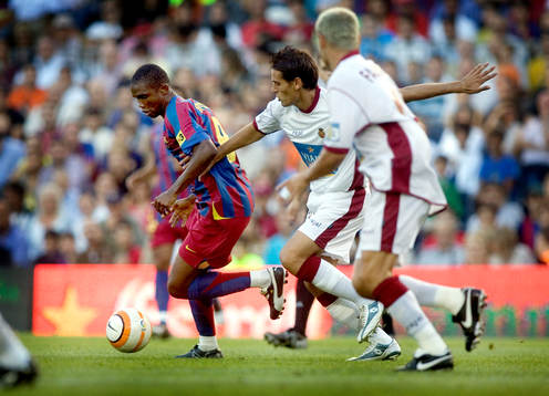 Fotboll, Spansk Liga, Primera Division, Barcelona -