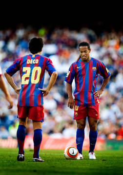 Fotboll, Spansk Liga, Primera Division, Barcelona -