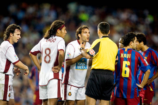 Fotboll, Spansk Liga, Primera Division, Barcelona -