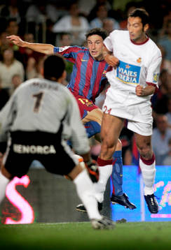 Fotboll, Spansk Liga, Primera Division, Barcelona -