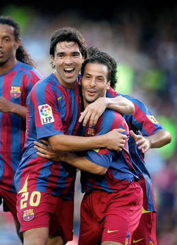 Fotboll, Spansk, Spanska Ligan, Primera Division, Barcelona