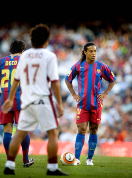 Fotboll, Spansk Liga, Primera Division, Barcelona -