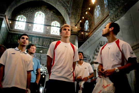 Malmö FF hade en guidad tur i Istanbul och besökte bla