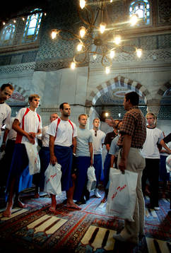 Malmö FF hade en guidad tur i Istanbul och besökte bla