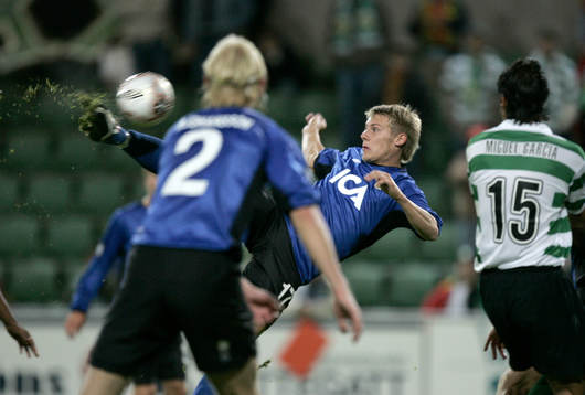 Patrik Ingelsten ytterst nära att kvittera på en halv