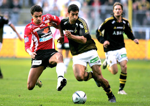 Bobbie Friberg da Cruz, GAIS och Arash Talebinejad, AIK