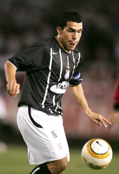  Carlos Tevez, Corinthians. 