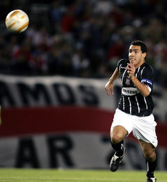  Carlos Tevez, Corinthians. 