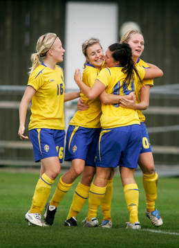 Petra Larsson, Johanna Andersson, Josefin Johansson och
