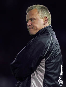 En besviken Jan Andersson, tränare, Halmstad