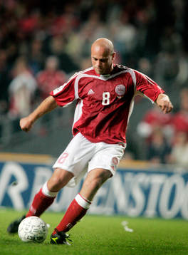 Fotboll, Claus Jensen, Danmark.