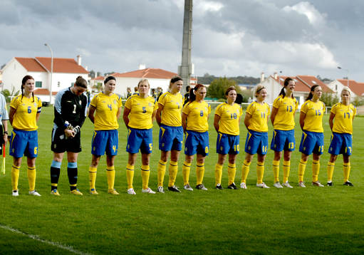 laguppställning, nationalsång, lagfoto, lagbild, Malin