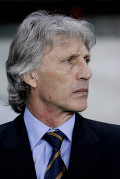  Jose Pekerman, förbundskapten, Argentina.