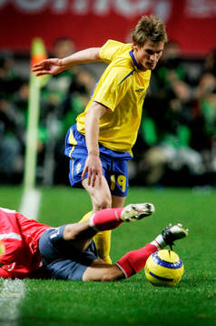 Markus Rosenberg, Sverige tar sig förbi en korean