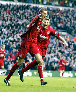 Fotboll, engelsk, Premier League,  Liverpool - Wigan