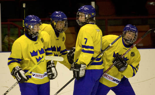 Kristofer Berglund, Thomas Larsson och Robin Figren,