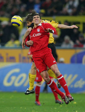 Fotboll, tysk, Bundesliga,  Borussia Dortmund - Bayern