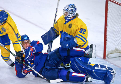 Marian Hossa, Slovakien och Mikael Tellqvist, målvakt