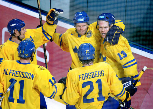 Jubel, Sverige, Fredrik Modin, Mats Sundin