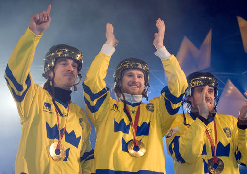 hyllningarna av Sveriges landslag