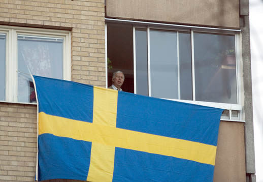 hyllningarna av Sveriges landslag