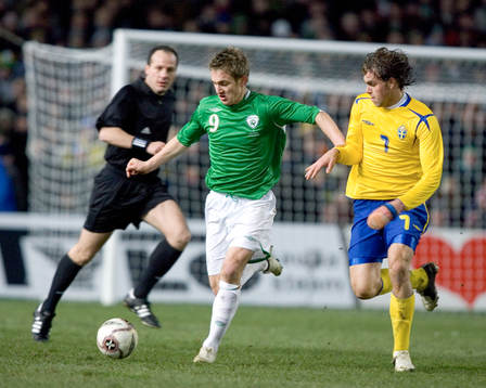 Kevin Doyle och Johan Elmander