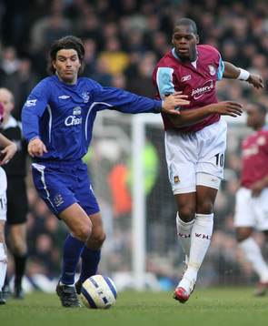 Marlon Harewood, West Ham och Nuno Valente, Everton