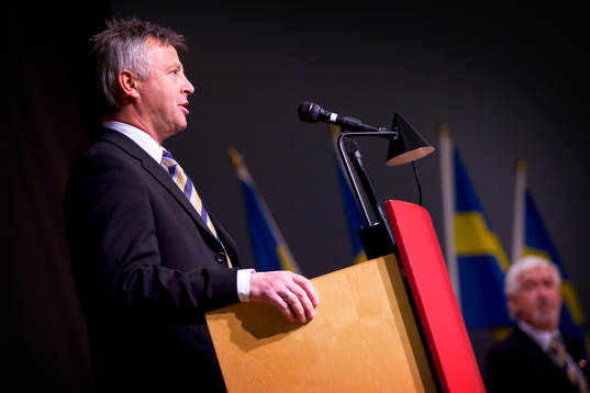  Arne Erlandsen, tränare och Bengt Halse, avgående ordförande