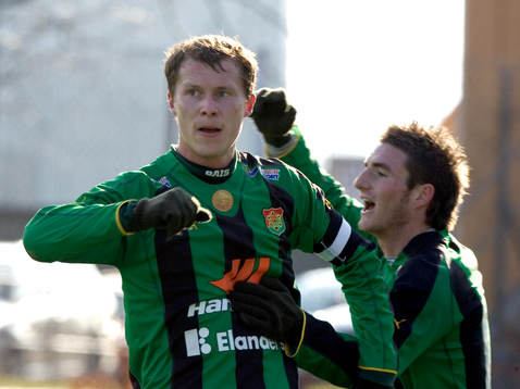  Fredrik Lundgren och Tomas Rosenkvist, jubel.