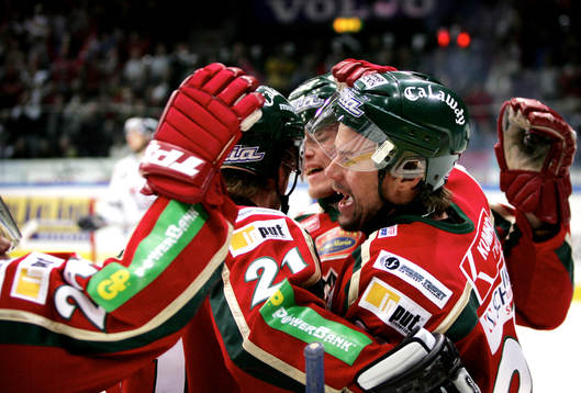 Ronnie Sundin, Frölunda, jubel