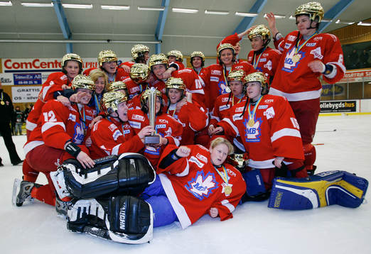Guldjubel MB-hockey. Jubel, pokal, Svenska Mästare