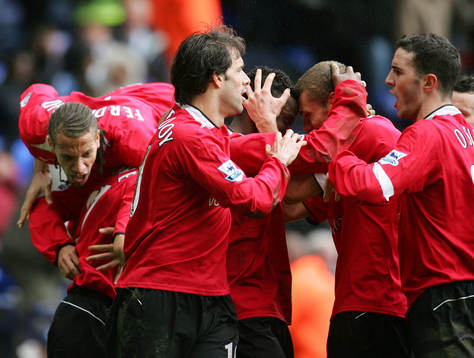  Ruud Van Nistelrooy, Manchester (Jubel)