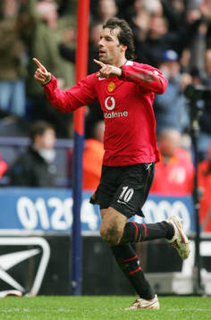  Ruud Van Nistelrooy, Manchester (Jubel)