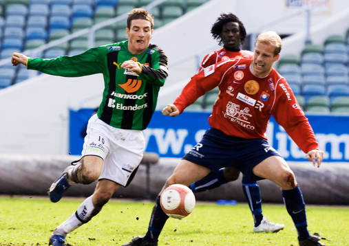  Hjälten James Keene mot Johan Anegrund.