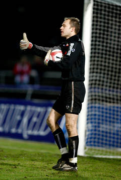 Håkan Svensson, Målvakt Häcken, verkade nöjd