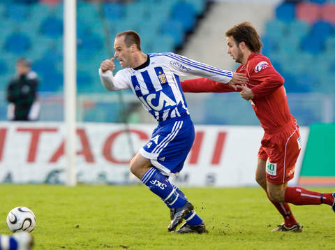 Thomas Olsson, Göteborg och Helgi Valur Daniélsson, Öster