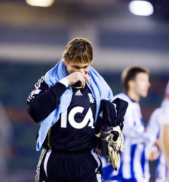 Bengt Andersson, målvakt, Göteborg höll nollan, men var