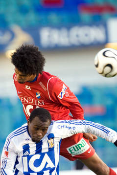 Ali Gerba, Göteborg i nickduell med Marco Da Silva, Öster