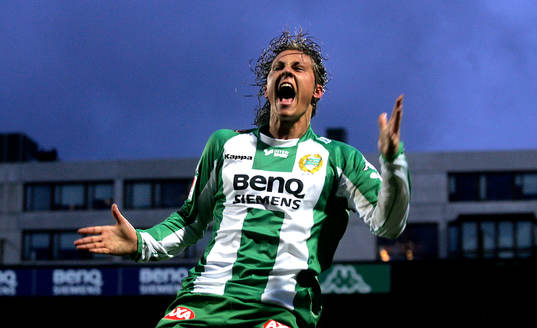 Björn Runström, Hammarby. Jubel