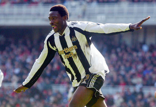 Shola Ameobi, Newcastle, jubel.